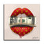 Kiss my Money - Original Painting on Canvas
