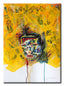Superman - Original Collage Painting on Paper