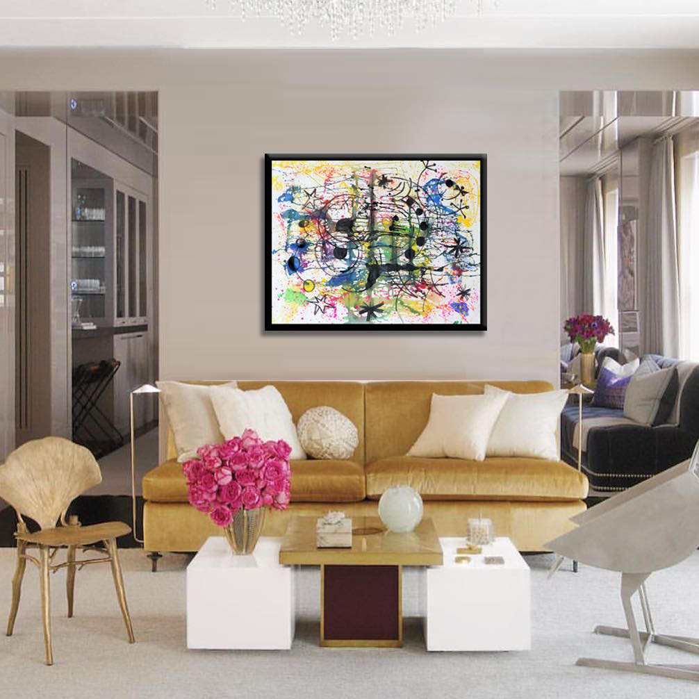 Andromeda – Original Abstract Painting on canvas