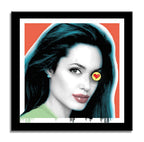 Angelina Jolie - Go Rider  – Giclée printed on Canvas or Paper