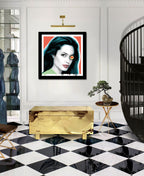 Angelina Jolie - Go Rider  – Giclée printed on Canvas or Paper