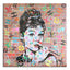 Audrey 8 Love - Original Painting on Brick Wall Panel