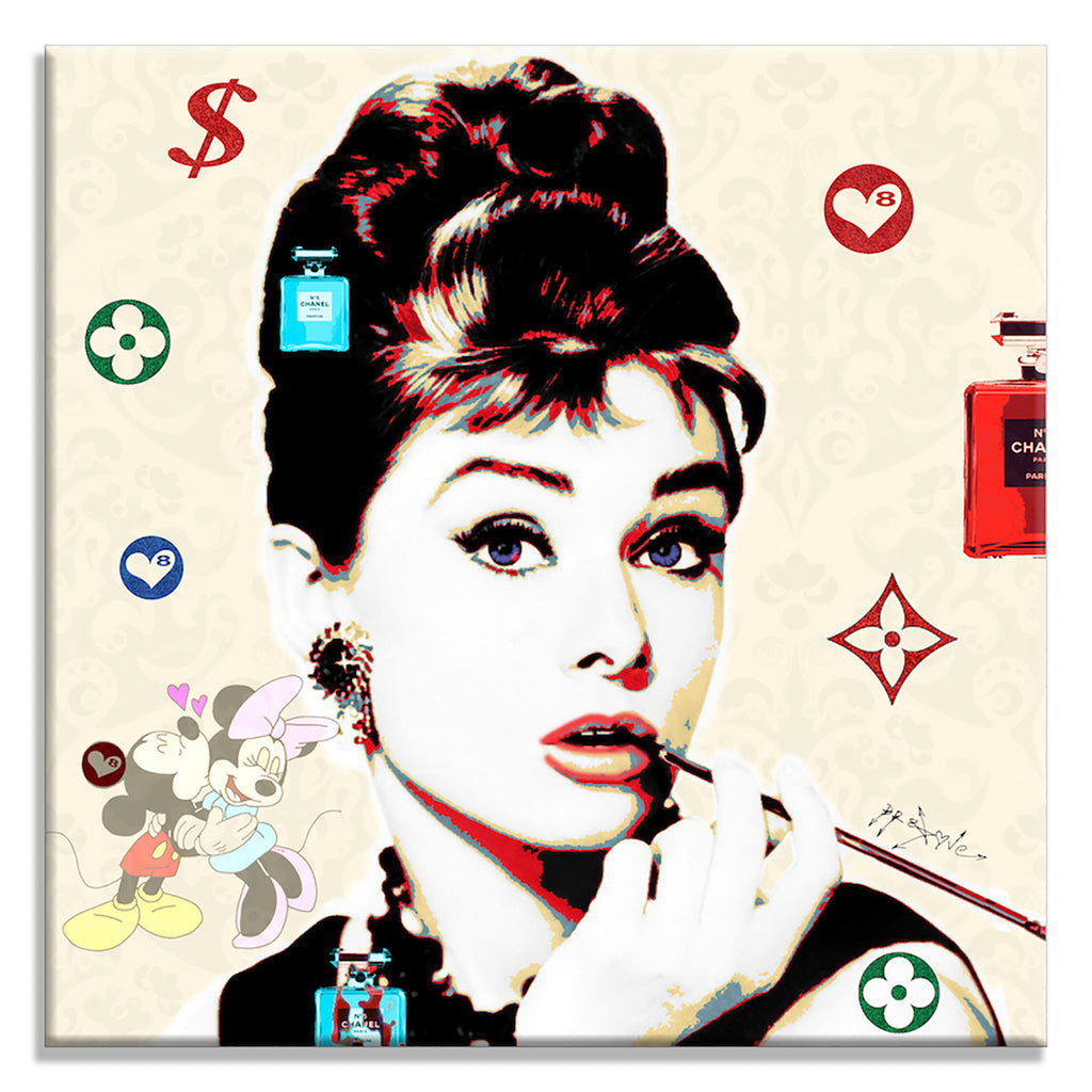 Audrey Hepburn 1 – Giclée printed on Canvas or Paper