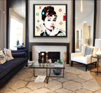 Audrey Hepburn 1 – Giclée printed on Canvas or Paper