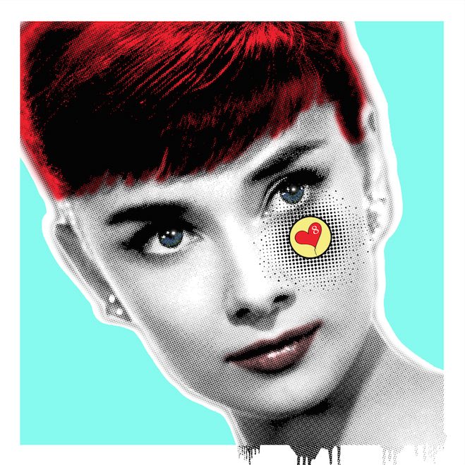 Audrey Hepburn – At Tiffany’s  – Giclée printed on Canvas or Paper
