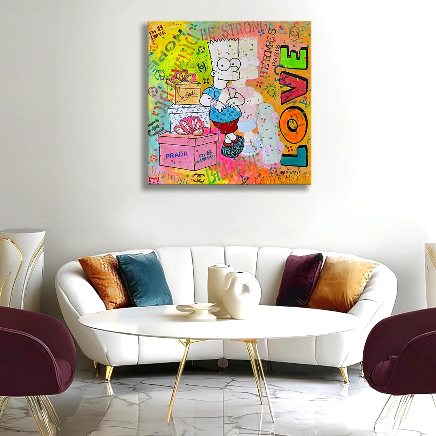 Bart Love – Giclée printed on Canvas or Paper Secondary image
