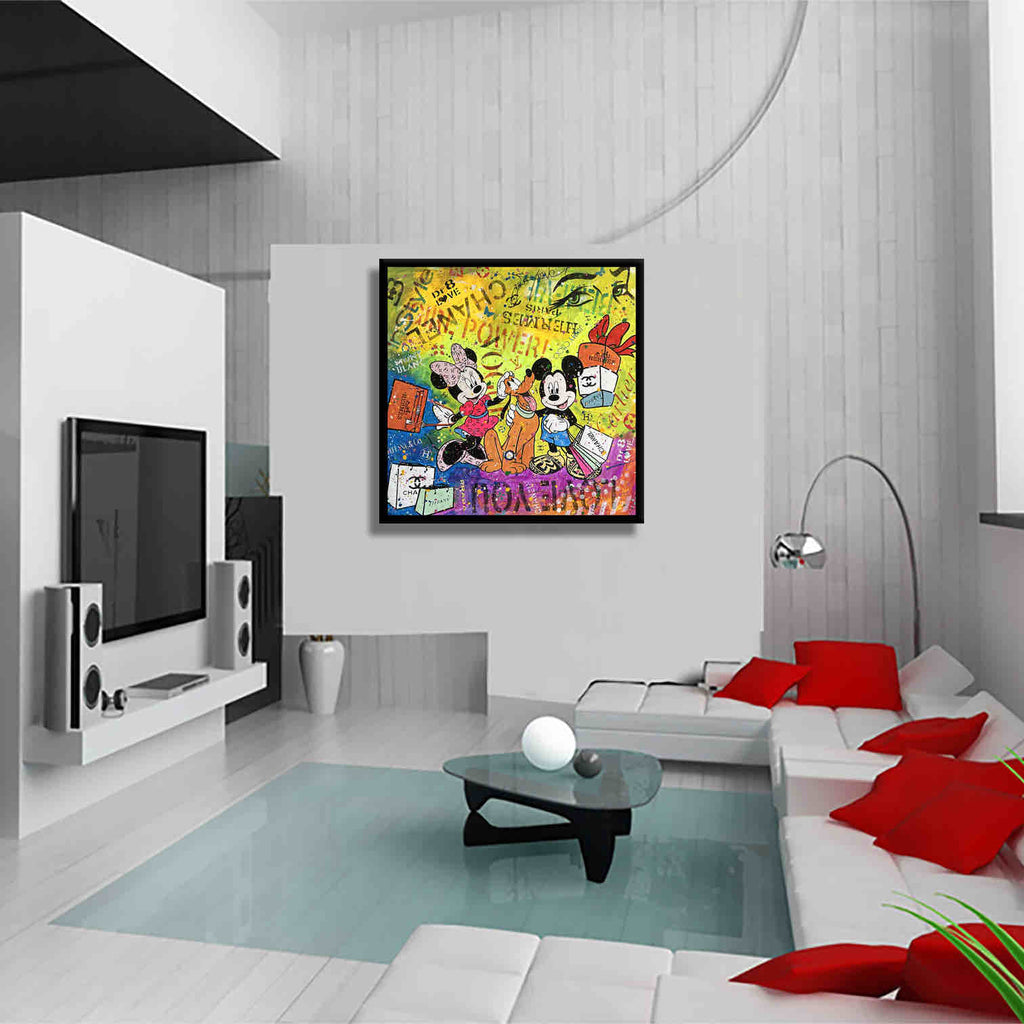 Best Friends - Original Painting on Canvas