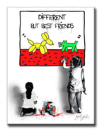 Best Friends – Giclée printed on Canvas or Paper
