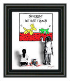 Best Friends – Giclée printed on Canvas or Paper