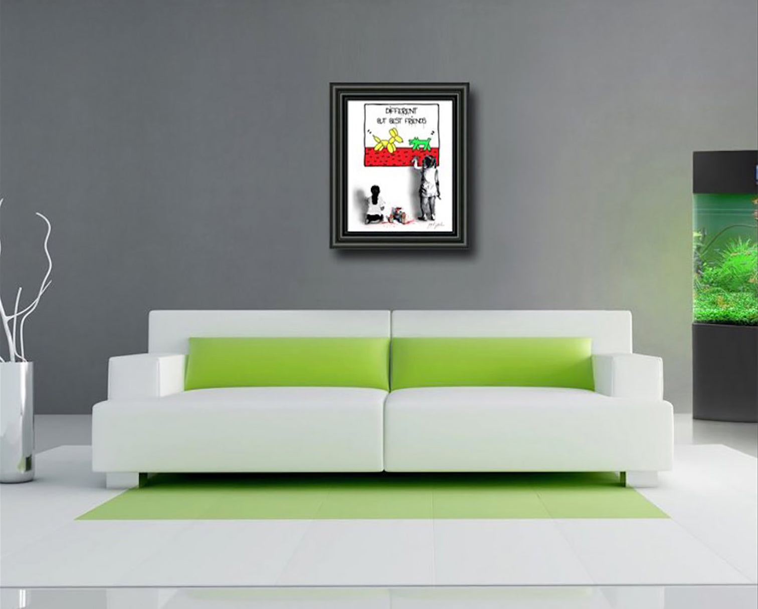 Best Friends – Giclée printed on Canvas or Paper