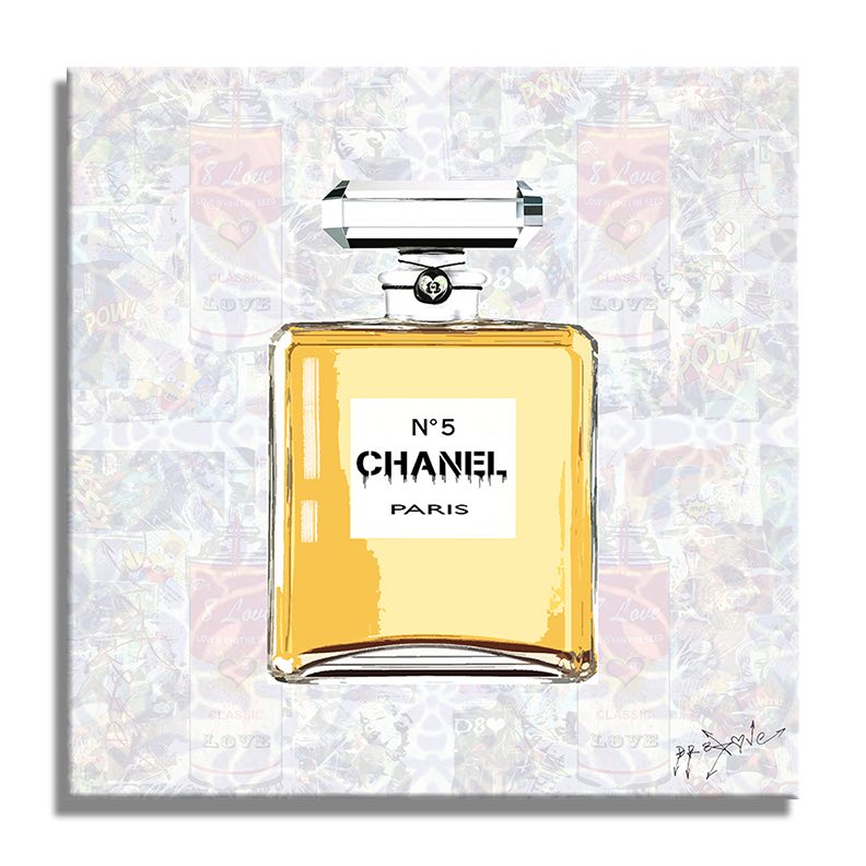 Chanel Classic Love - Original Painting on Canvas
