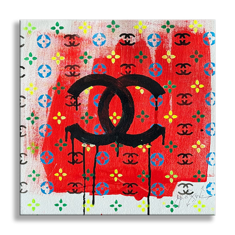 Call Chanel - Original Painting on Canvas Main image