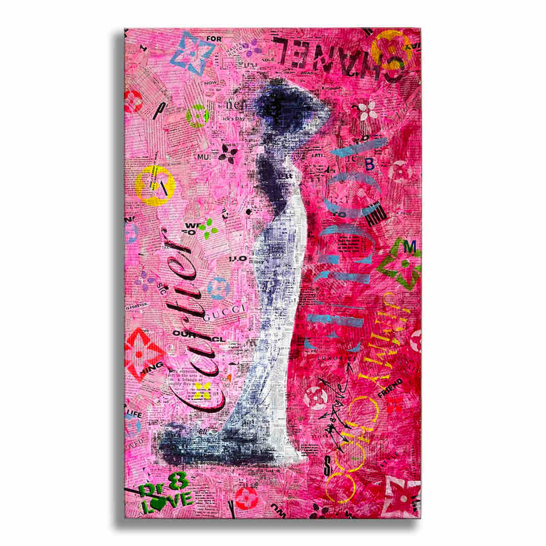 Cartier Lux - Original Painting on Canvas