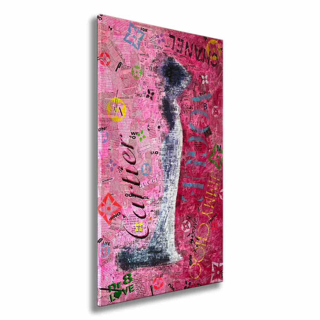 Cartier Lux - Original Painting on Canvas