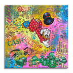 Cash Rules - Original Painting on Canvas