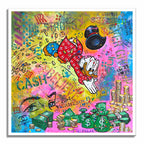 Cash Rules – Giclée printed on Canvas or Paper