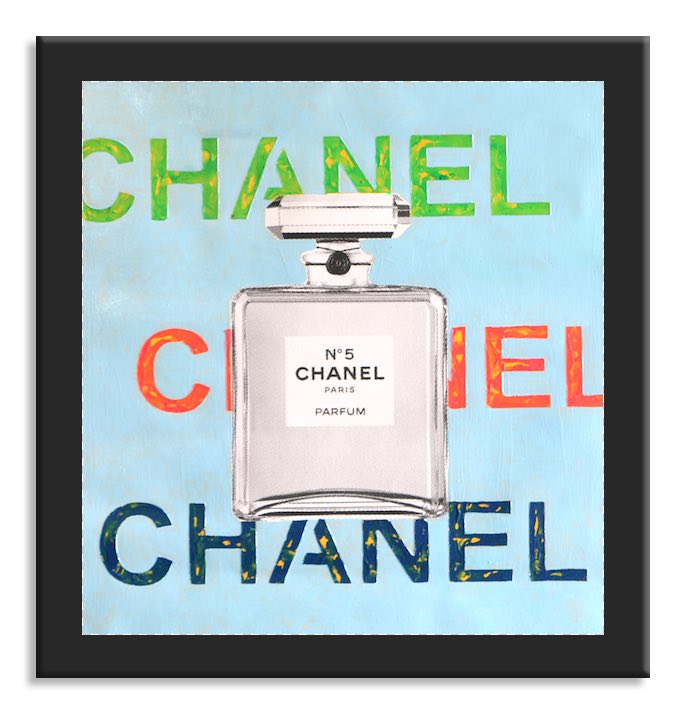 Chanel-hyacinth - Original Painting on Canvas