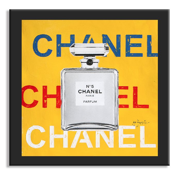 Chanel-Patchouli - Original Painting on Canvas