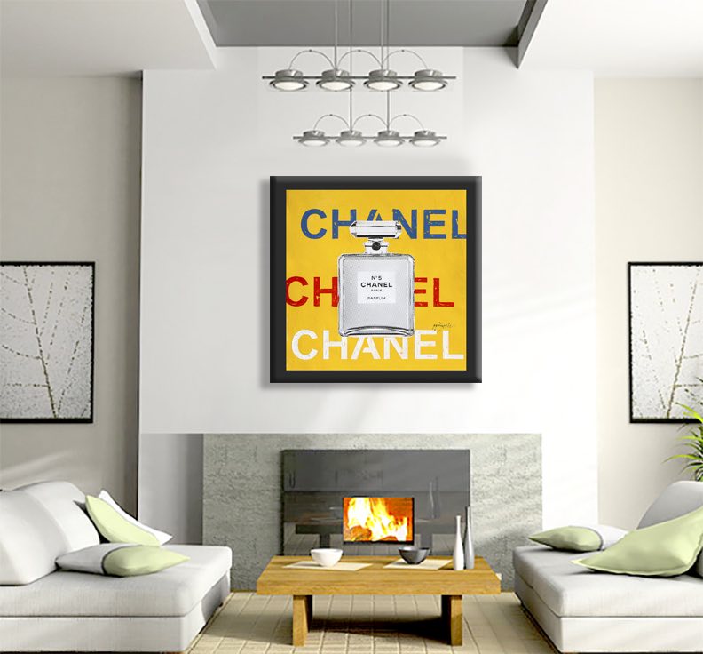 Chanel-Patchouli - Original Painting on Canvas
