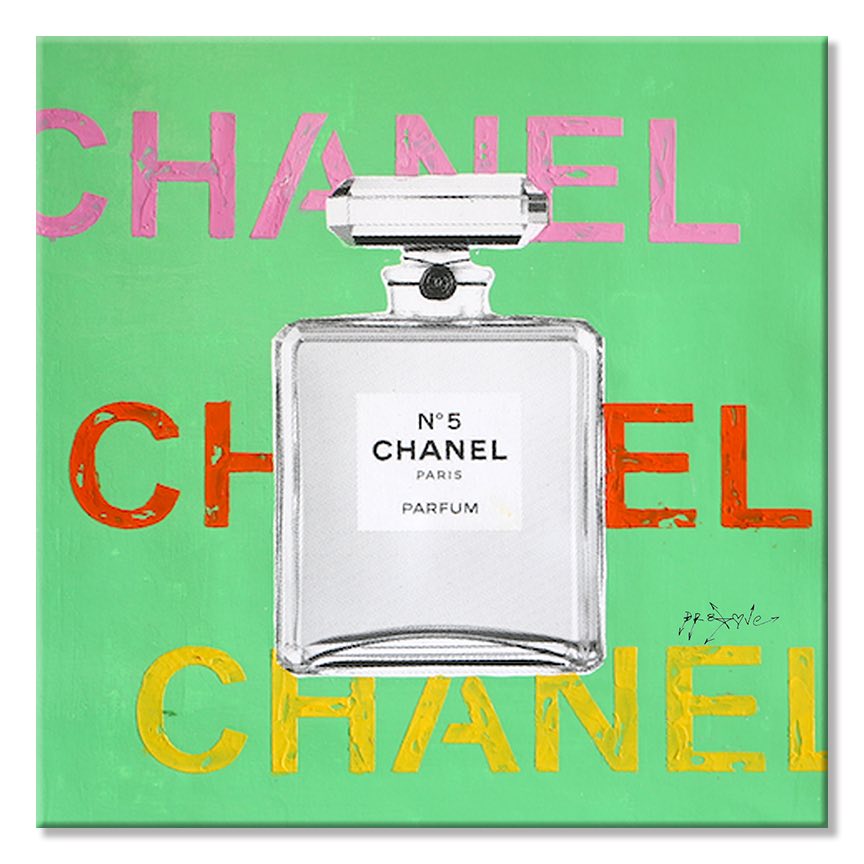 Chanel-Vetiver - Original Painting on Canvas