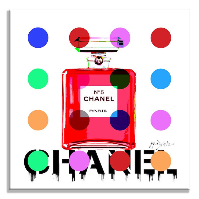Chanel N5 Red – Giclée printed on Canvas or Paper