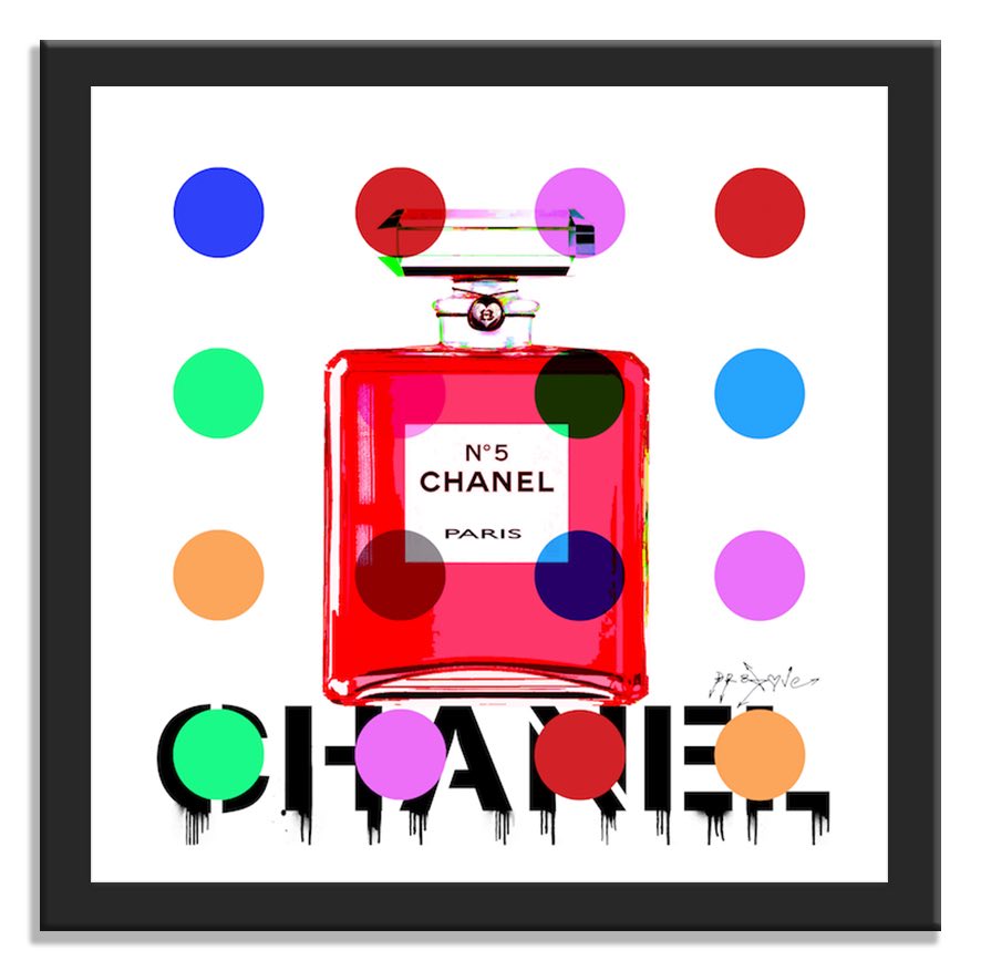 Chanel N5 Red – Giclée printed on Canvas or Paper