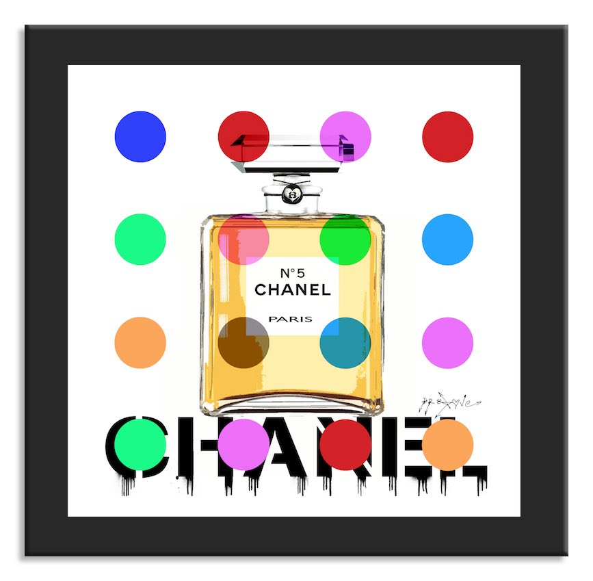 Chanel N5 Color 1 – Giclée printed on Canvas or Paper