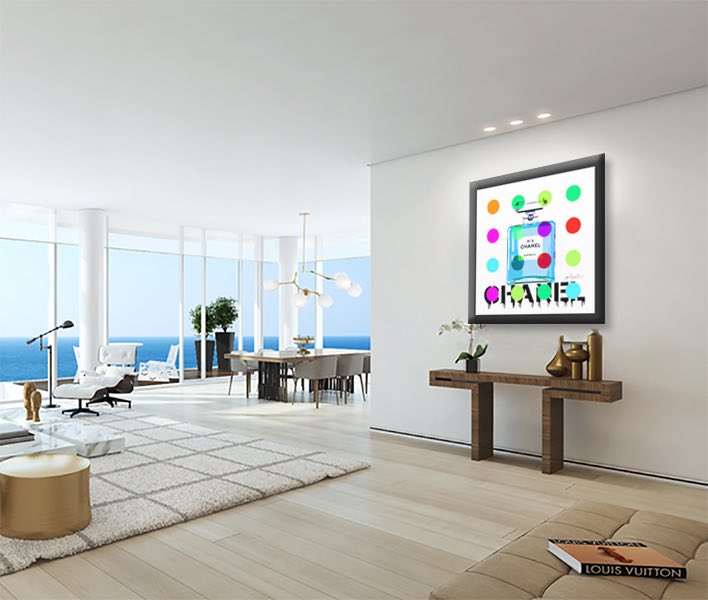 Chanel N5 Color 2 – Giclée printed on Canvas or Paper