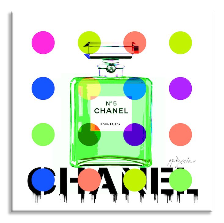Chanel N5 Color 3 – Giclée printed on Canvas or Paper
