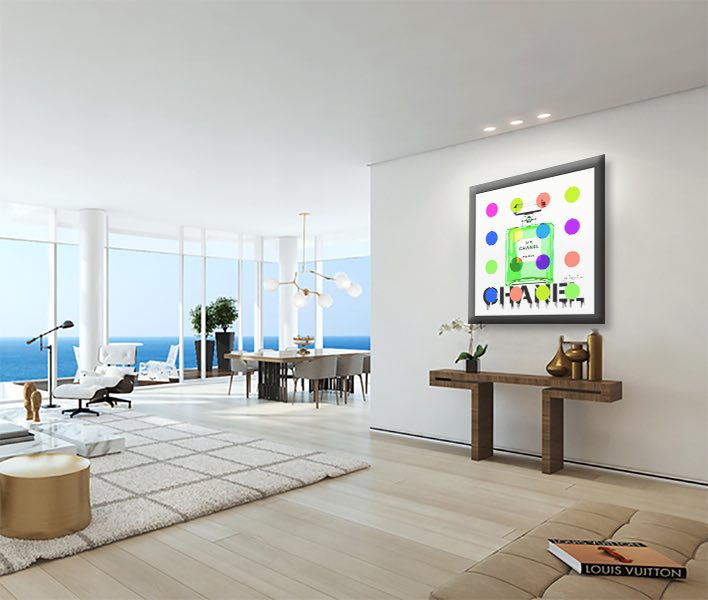 Chanel N5 Color 3 – Giclée printed on Canvas or Paper
