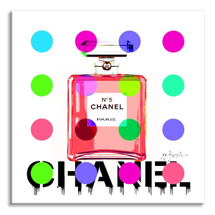 Chanel N5 Color 4 – Giclée printed on Canvas or Paper