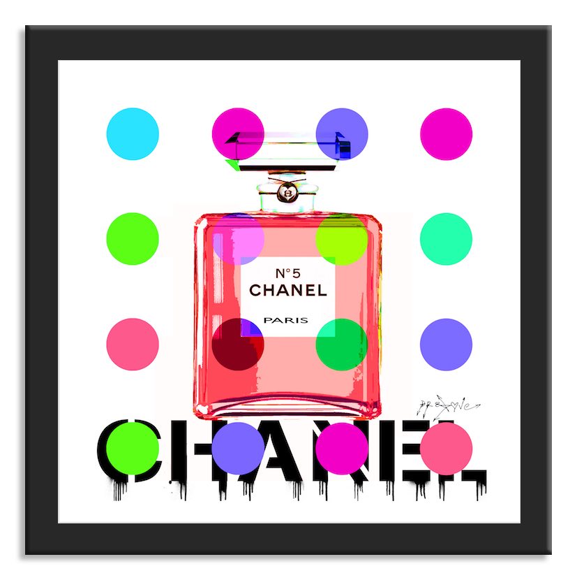 Chanel N5 Color 4 – Giclée printed on Canvas or Paper