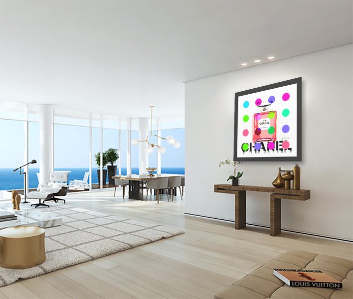 Chanel N5 Color 4 – Giclée printed on Canvas or Paper