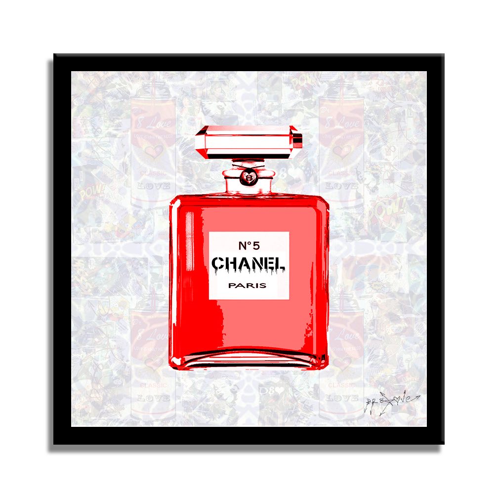 Chanel Red - Original Painting on Canvas