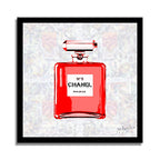 Chanel Red - Original Painting on Canvas