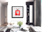 Chanel Red - Original Painting on Canvas