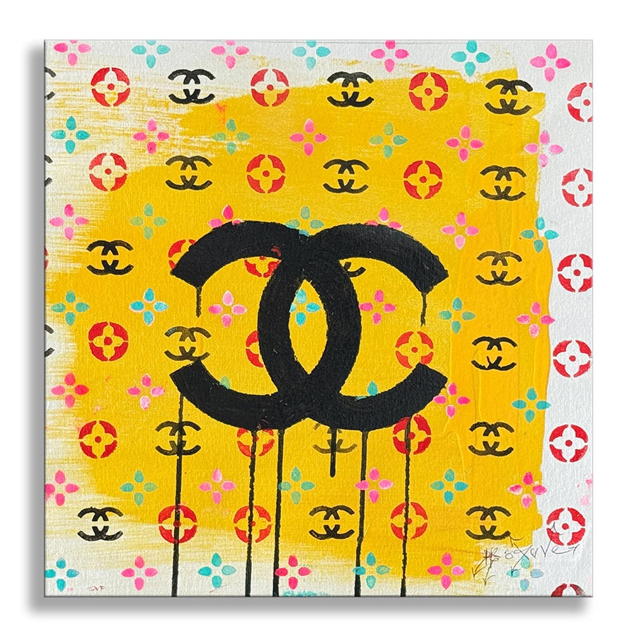 Day One Chanel - Original Painting on Canvas Main image