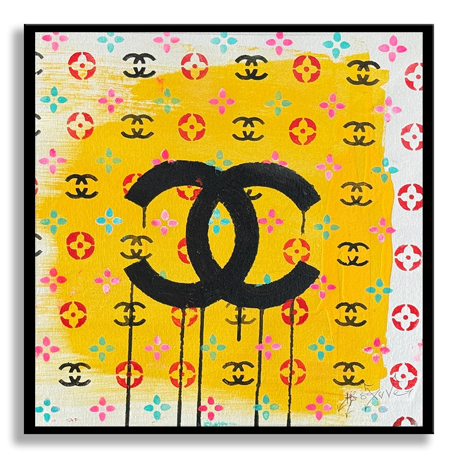 Day One Chanel - Original Painting on Canvas