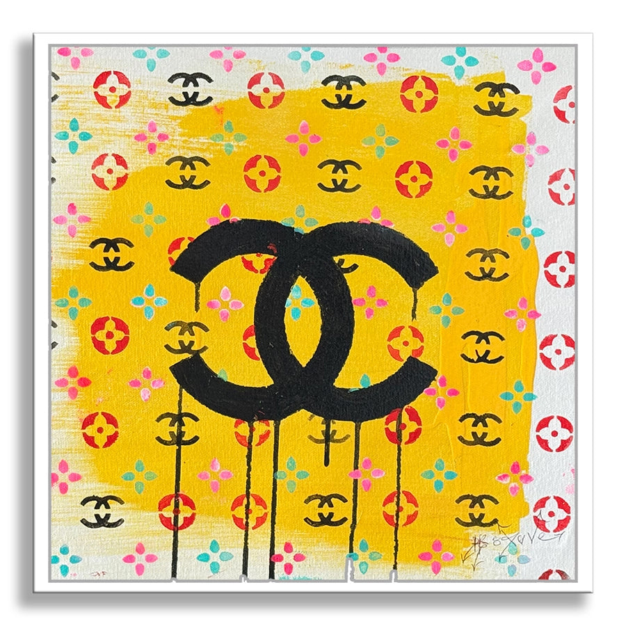 Day One Chanel - Original Painting on Canvas