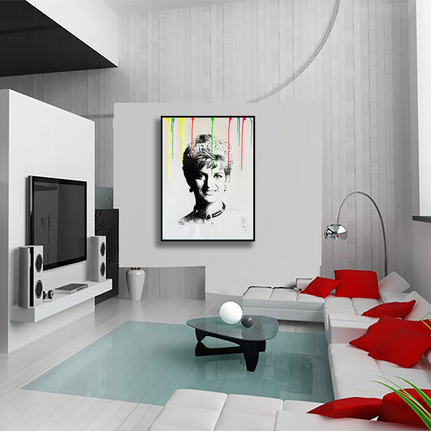 Diana Princess - Original Serigraph on Paper