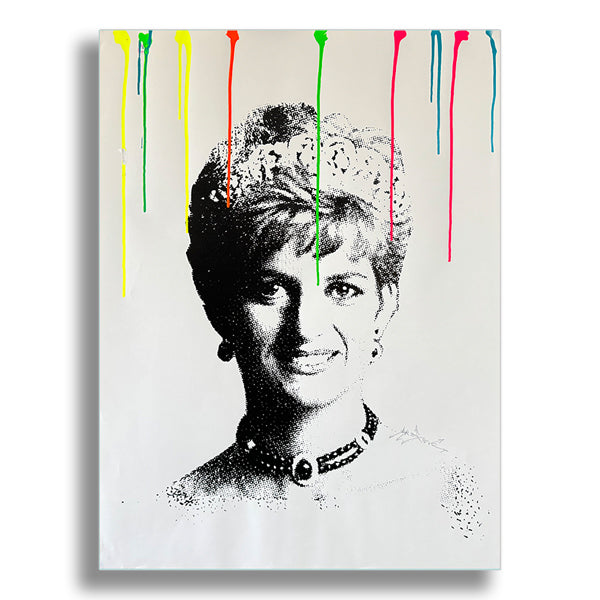Diana Princess - Original Serigraph on Paper