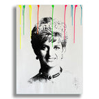 Diana Princess - Original Serigraph on Paper
