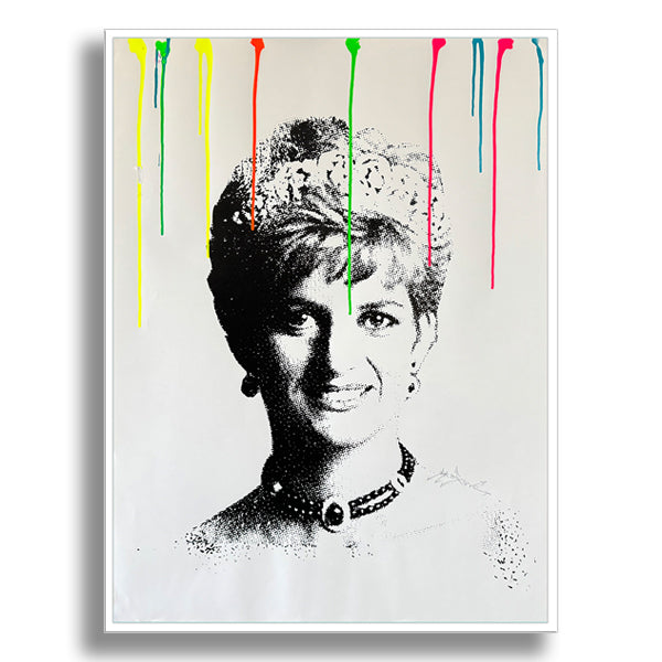 Diana Princess - Original Serigraph on Paper