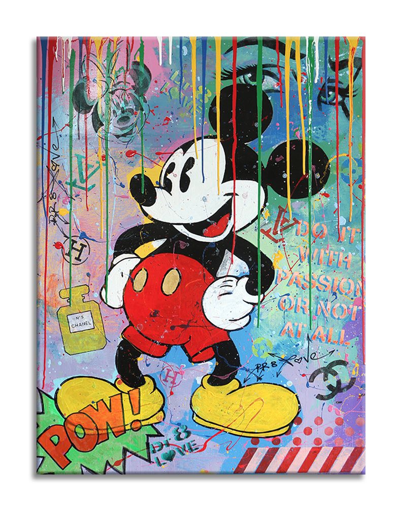 Do it Mickey – Giclée printed on Canvas or Paper