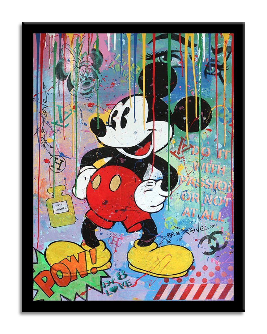 Do it Mickey – Giclée printed on Canvas or Paper