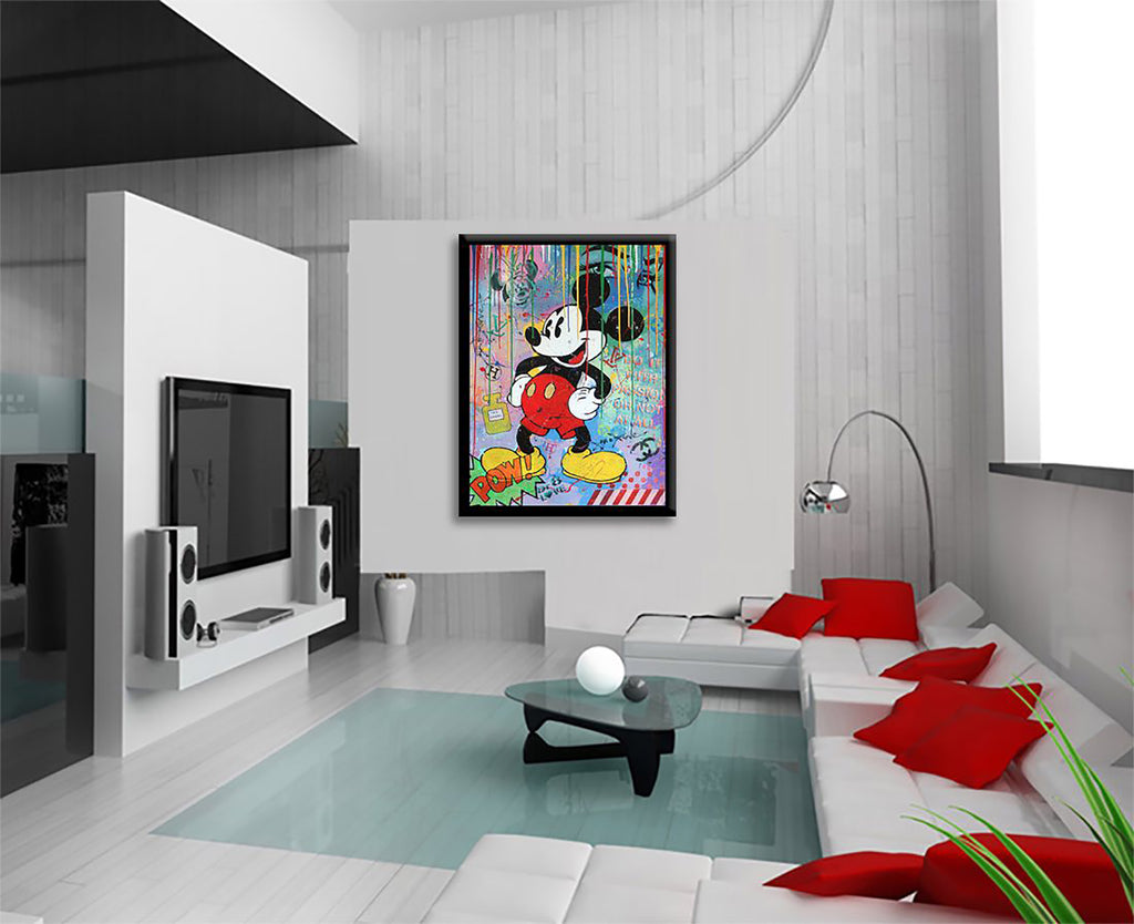 Do it Mickey  - Original Painting on Canvas