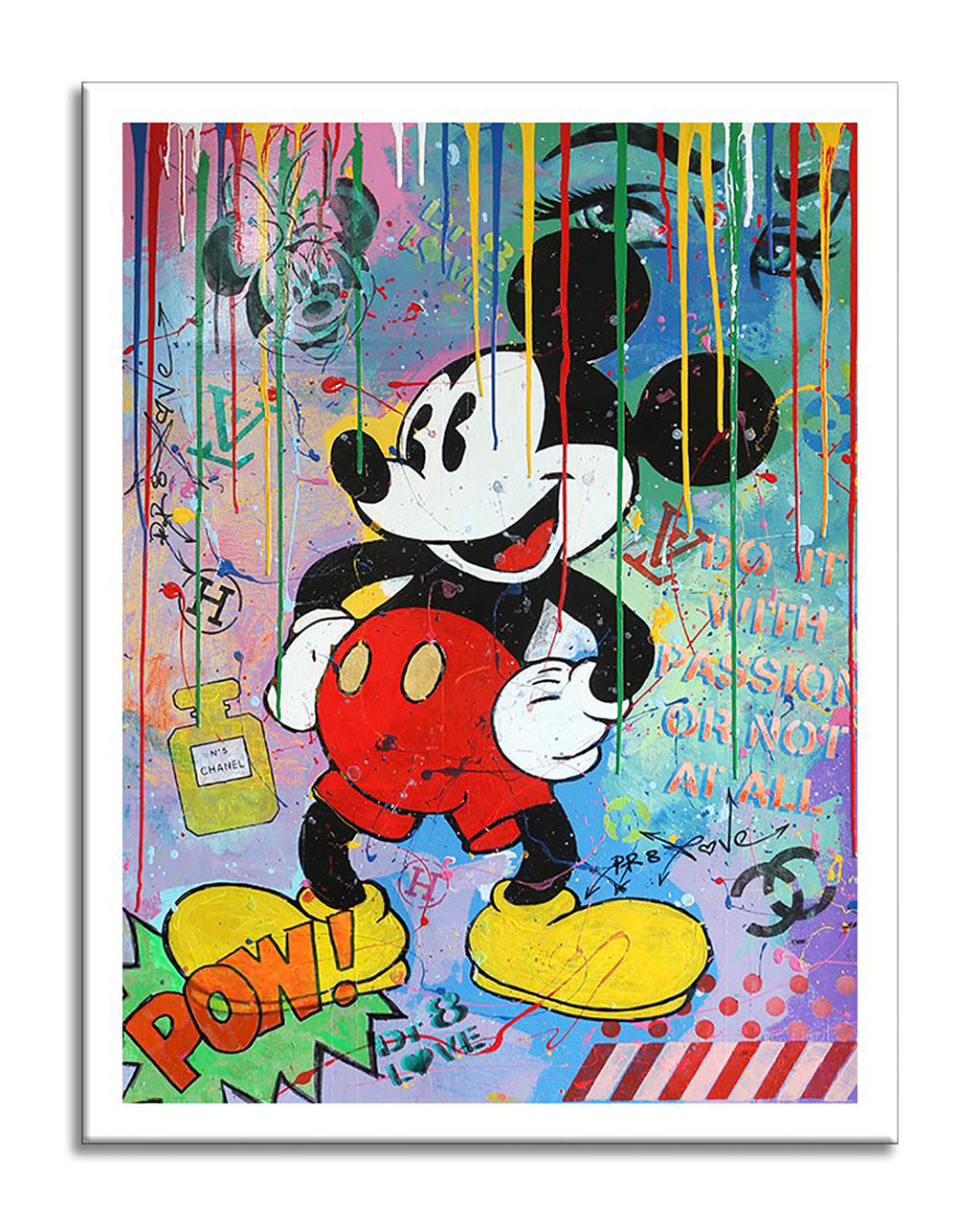 Do it Mickey  - Original Painting on Canvas