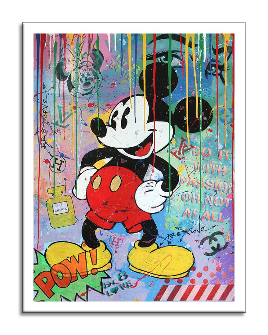 Do it Mickey – Giclée printed on Canvas or Paper