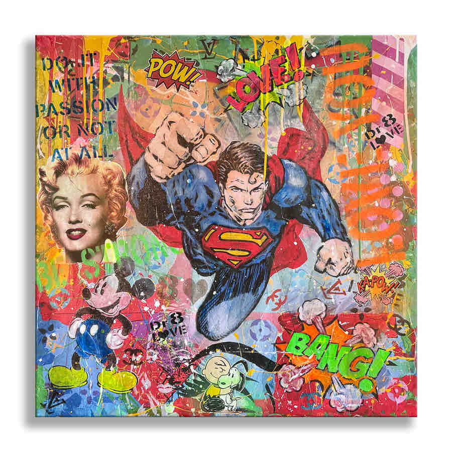 Do it Superman – Giclée printed on Canvas or Paper