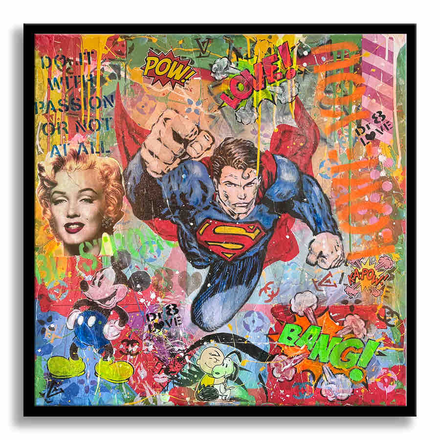 Do it Superman – Giclée printed on Canvas or Paper